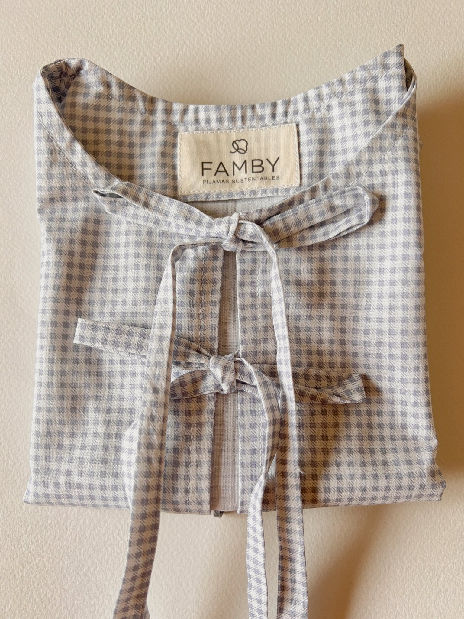 Pijama Infantil Verbena Escocés - fambypj