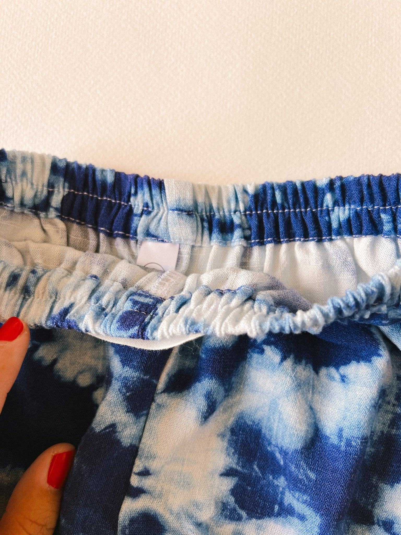 Short Infantil Tie Dye Azul - fambypj