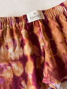 Short Mujer Tie Dye Morado - fambypj